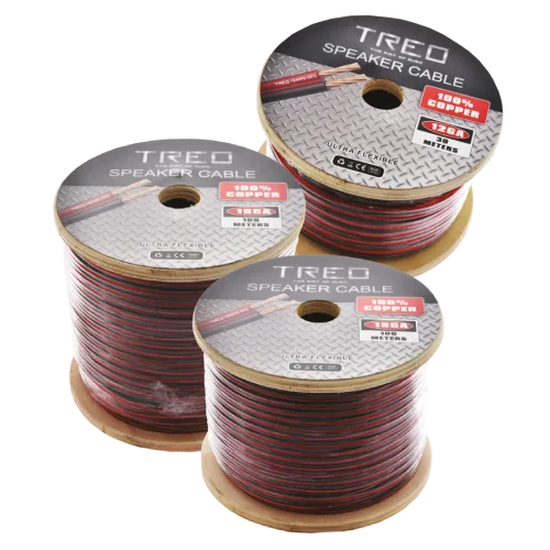 SPEAKER CABLE CAL18 100MTS 100% COBRE