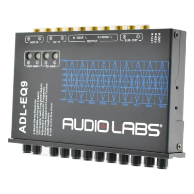 ECUALIZADOR AUDIO LABS 9 BANDAS