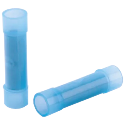CONECTOR DE TUBO AZUL CAL 16-14 100PZ
