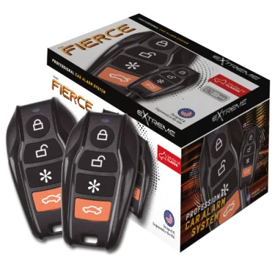 ALARMA FIERCE 1VIA,17FUN,2CTRL,433 MHZ