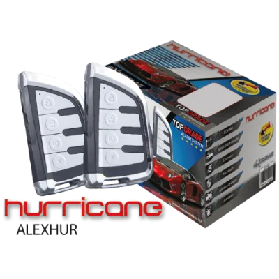 ALARMA HURRICANE 1VIA,17FUN,2CTRL,433MHZ