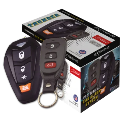 ALARMA THUNDER 1VIA,17FUNC,2CTRL.,433MHZ