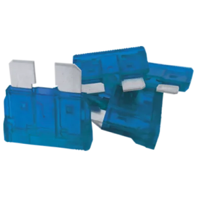 MAXI FUSIBLE DE 15 AMPERS PLATEADO 10pz