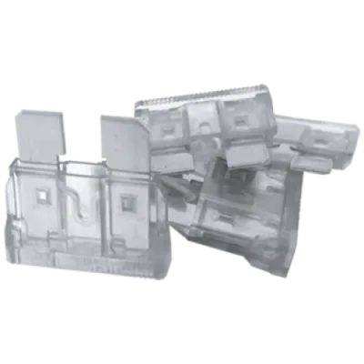 MAXI FUSIBLE DE 25 AMPERS PLATEADO 10pz