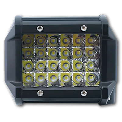 WORK LED RECTANGULAR 7.9CM 24LED 72W PZ