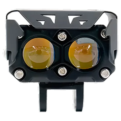 WORK LED 7.5CM 2LED 20W WHITE+YELLOW PAR