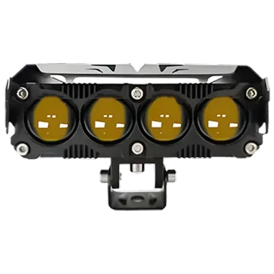WORK LED 16CM 4LED 60W WHITE+YELLOW PAR