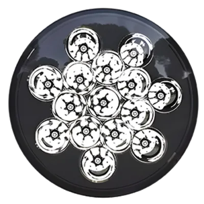 FARO PRINCIPAL 15LEDS WHITE H/L 7" 45w