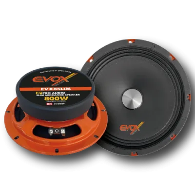 MEDIO RANGO SLIM 8" 400/800W MAX @8 Ohms