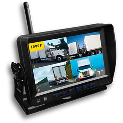 MONITOR7" HD 4 CAMARAS WIRELESS 110�