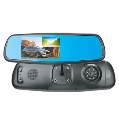 RETROVISOR CON BASE +DVR+CAM+SENSORES