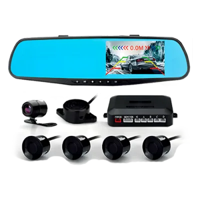 RETROVISOR DVR SENSORES Y CAMARA REVERSA