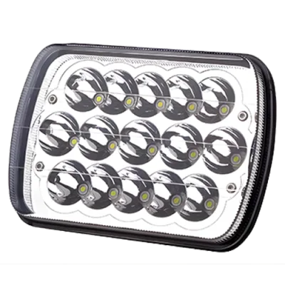 FARO PRINCIPAL 15 LED H/L RECT 7" 45W PZ