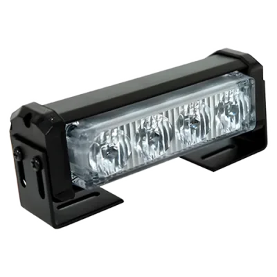 BAR 4.5" 56W 8LED AMBAR/WHITE STROBE 2PZ