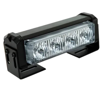 BAR4.5" 128W 16LED AMBAR/WHITE STROBE4PZ