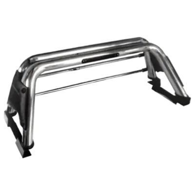 ROLL BAR CROMADO CON LUZ DE FRENO