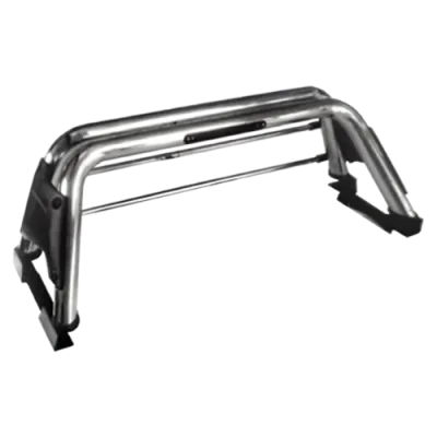 ROLL BAR CROMADO CON LUZ DE FRENO