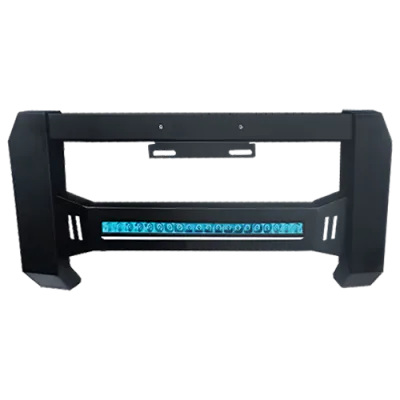 GRILLE GUARD NEGRO C/BARRA LED
