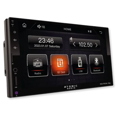 ESTEREO 2 DIN 7" ML MP5 BT USB SD +CAM