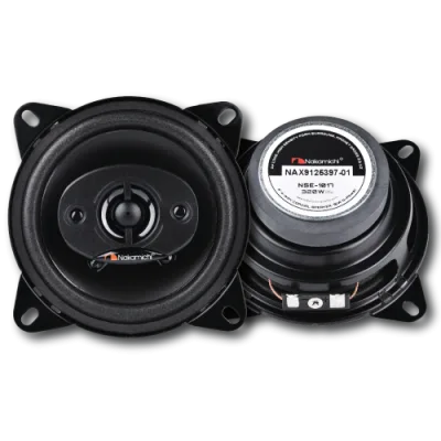 BOCINA COAXIAL 4" SLIM 4 VIAS 40W/400MAX