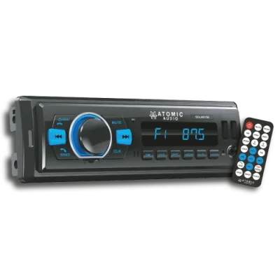 ESTEREO 1 DIN MP3 2USB BT APP 4RCAs