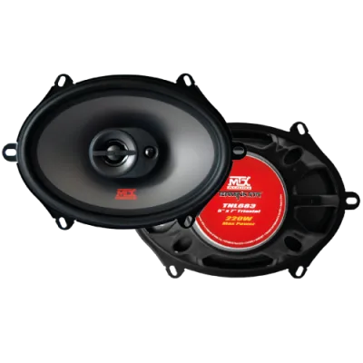 BOCINA 6X8"/5X7" 3 VIAS 55/220W MAX