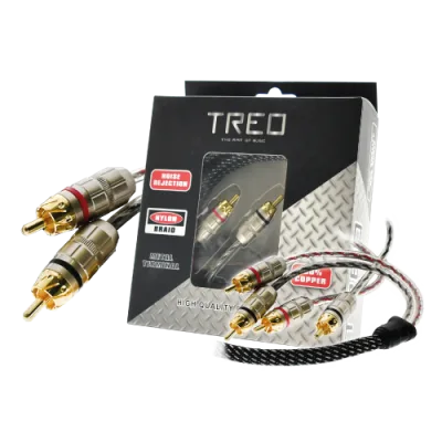 RCA ALTA CALIDAD 3 MTS CABEZA METAL
