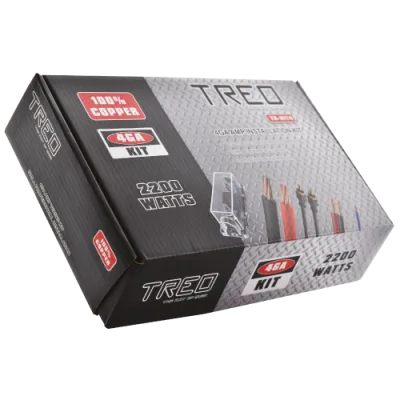 KIT CABLES 100% COBRE CALIBRE 4