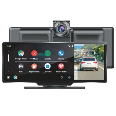 PANTALLA 10" CP/AA 2DVR CAMs PZ